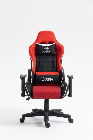 Геймерське Крісло Cobra Rebel CR200 Червоно-Чорне для Інтенсивного Геймінгу