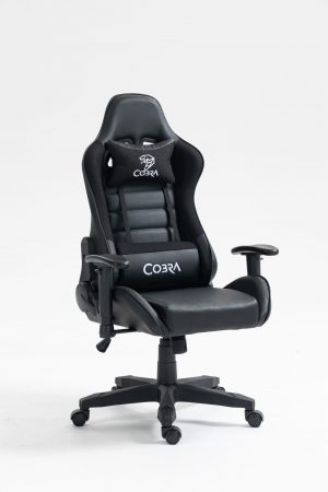 Геймерське Крісло Cobra Rebel CR206 Black Ергономічне для Тривалих Сесій