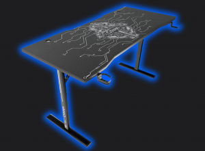 Геймерський Стіл Cobra X-Mate CRF140BK Чорний Стильний для Геймінгу