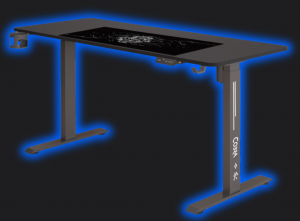 Геймерський Стіл Electra CRF14ELBK Чорний для Стильного Ігрового Простору