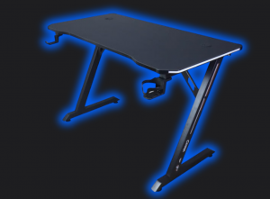 Геймерський Стіл CRF4576RGB Чорний з Стильною RGB-Підсвіткою