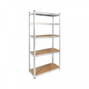 Універсальний Стелаж 2в1 Rebel 180x90x40 см 5 Полиць 750 кг для Дому та Складу