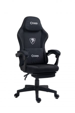 Ігрове Крісло Player 5.0 CRF53BK Чорне з Підніжкою для Тривалих Ігор