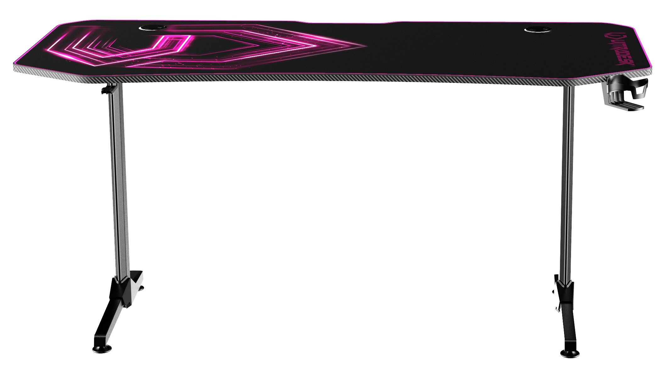 ULTRADESK FRAG XXL Pink 160×75 см — Ігровий Стіл у Рожевому Стилі для Унікального Робочого Місця - Зображення 8