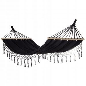 Гамак Садовий Підвісний 100×200×280 см BOHO — Велика Міцна Гойдалка для Спокійного Відпочинку