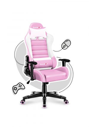 Дитяче ігрове крісло для геймерів Huzaro RANGER 6.0 Pink for Gamers