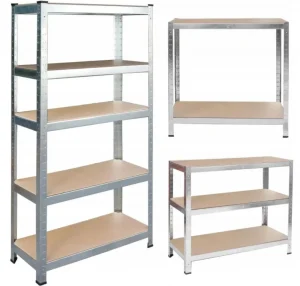 Металевий Стелаж Humberg 180x90x40 см 5 Полиць Універсальний для Організації Простору
