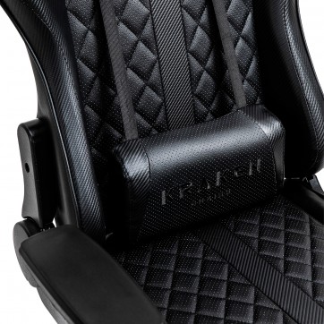 Геймерське Крісло KRAKEN HELIOS з Чорної Екошкіри з Високою Ергономікою та Міцною Конструкцією - Зображення 10