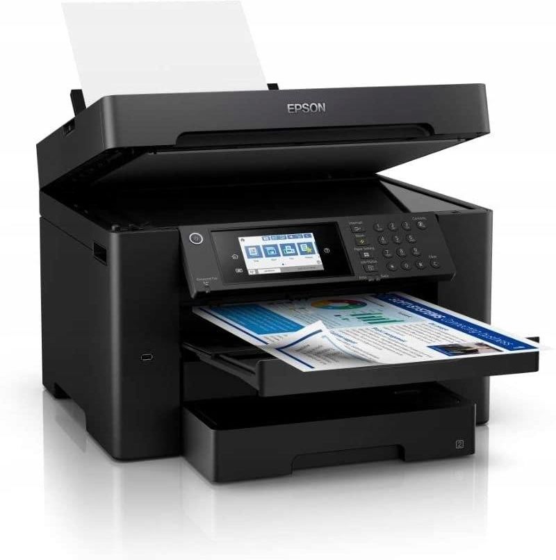 Epson WorkForce WF-7840DTWF (C11CH67402) — Принтер для Офісу з Повною Функціональністю та ADF - Зображення 2