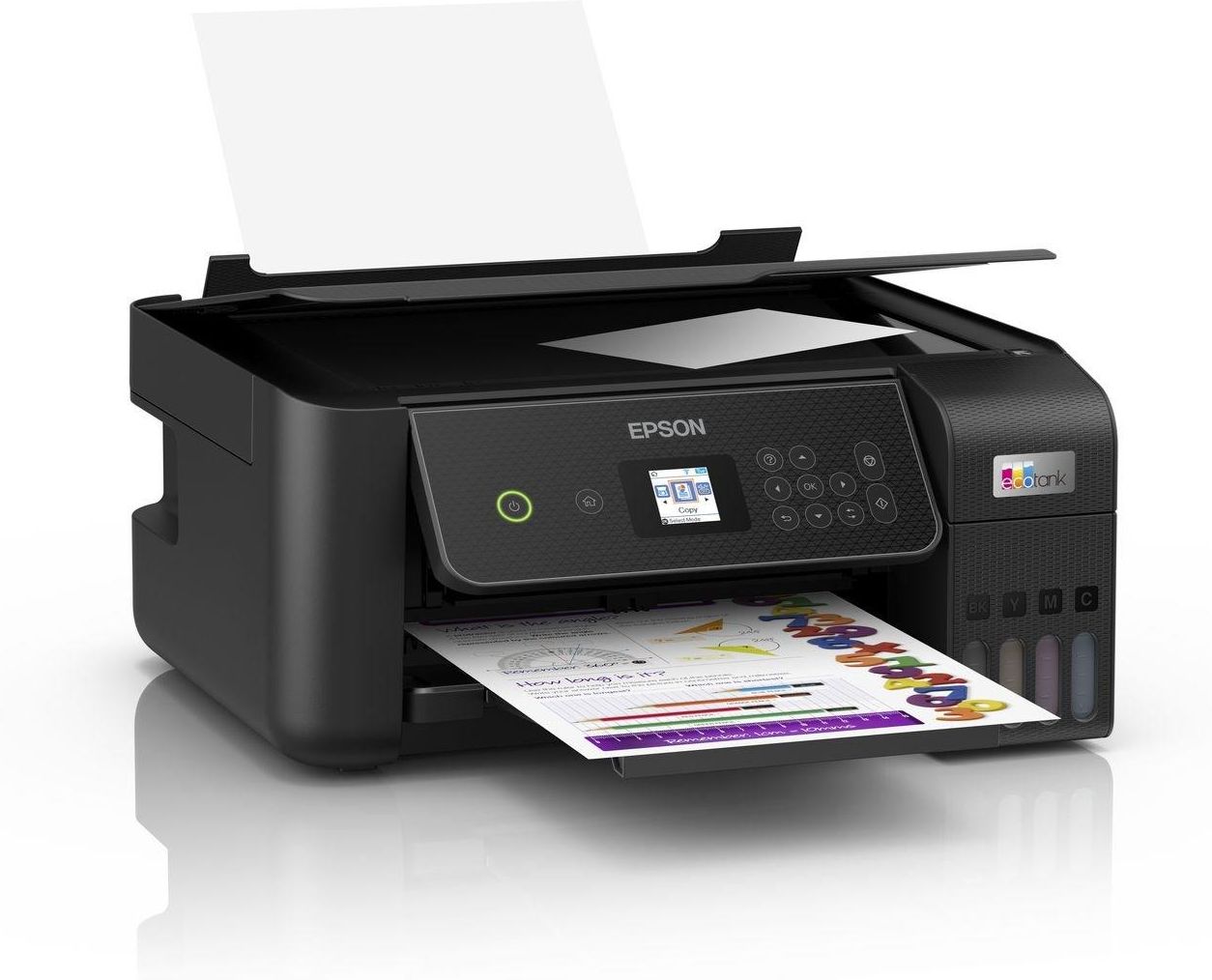 Epson EcoTank L3280 WiFi Black (C11CJ66426) — Стильний A4 Принтер для Щоденних Завдань - Зображення 3