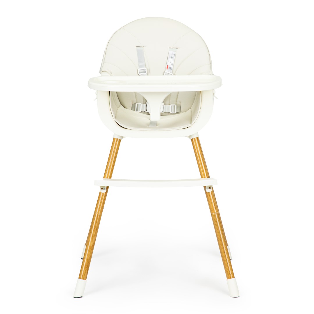 Стільчик ECOTOYS HA-004 Бежевий 2в1 з Естетичним Дизайном для Затишного Інтер’єру - Зображення 2