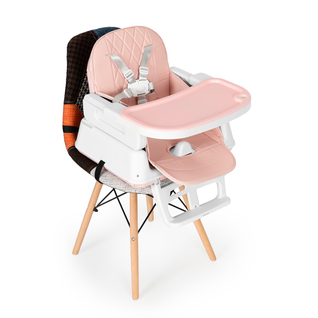 Стільчик Дитячий ECOTOYS HA-009 3в1 Складний із Легким Очищенням та Яскравим Оформленням - Зображення 4