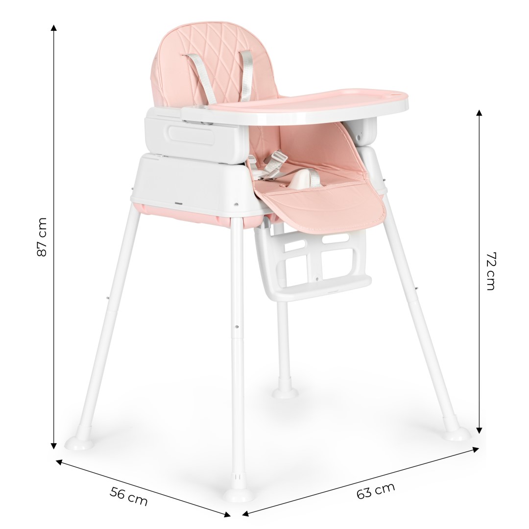 Стільчик Дитячий ECOTOYS HA-009 3в1 Складний із Легким Очищенням та Яскравим Оформленням - Зображення 5