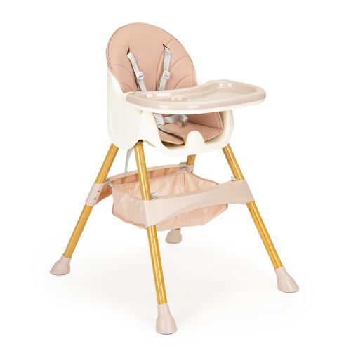 Стільчик ECOTOYS HC-823S Рожевий 2в1 з Стабільною Конструкцією для Щоденного Комфорту