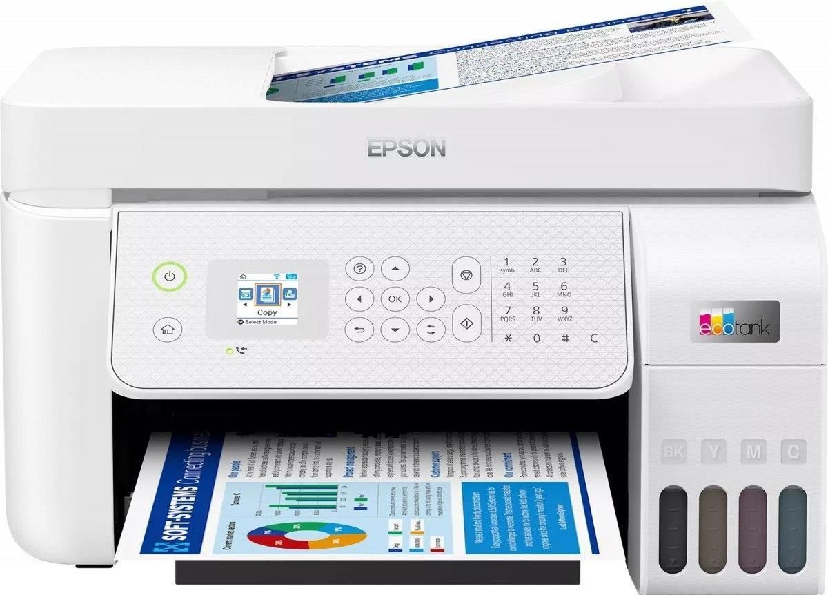 Epson EcoTank L5316 WiFi (C11CJ65413) — Економний БФП з Інтелектуальною Заправкою для Вдома та Офісу - Зображення 2