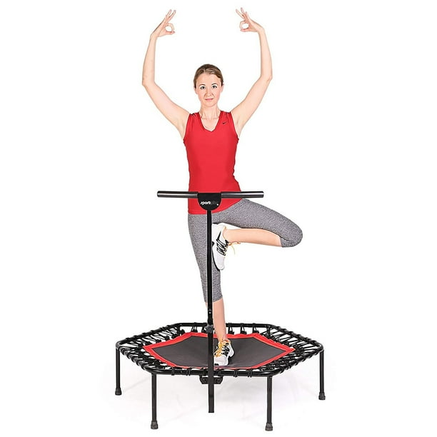 SportPlus Jumping Fitness — Фітнес-Батут Червоний для Кардіо Тренувань вдома та на вулиці - Зображення 3