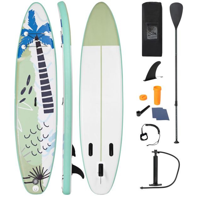 SUP Дошка Costway 320см — Висока Стабільність та Комфорт для Пригод на Озерах і Річках
