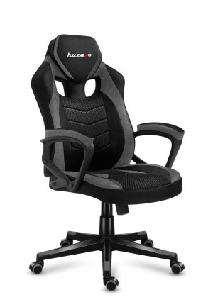 Ергономічне Ігрове Крісло Huzaro Force 2.5 Grey для Комфортного Геймінгу та Роботи
