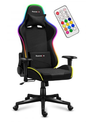 Ігрове Крісло Huzaro Force 6.3 RGB Mesh з Яскравими Ефектами та Дихаючою Сіткою