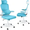 Офісне Крісло Sofotel Formax блакитне з мікросітки