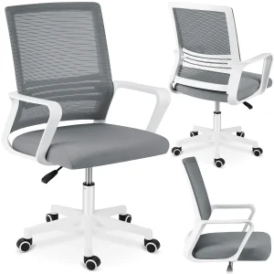 Офісне Крісло з мікросітки Sofatel Corta темно-сіре