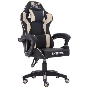 Геймерське Крісло Gamer Extreme ENZO Beige Елегантний Дизайн із Максимальним Комфортом