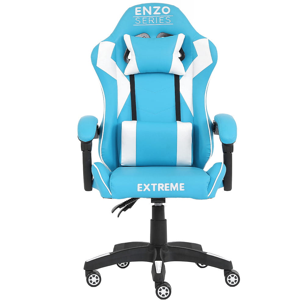Ігрове Крісло Gamer Extreme ENZO Blue White Сучасний Стиль і Комфорт для Перемог - Зображення 2