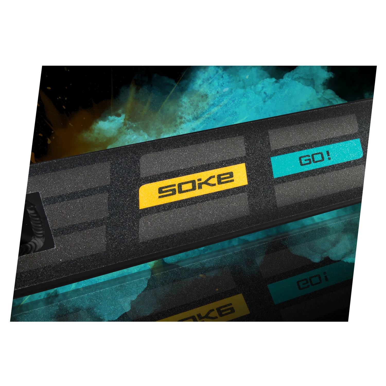 Трюковий Самокат SOKE GO! Жовто-Блакитний для Енергійної Вуличної Акробатики - Зображення 6