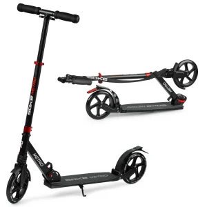 Чорний Скутер SOKE Metro — Мінімалістичне Рішення для Динамічного Міста