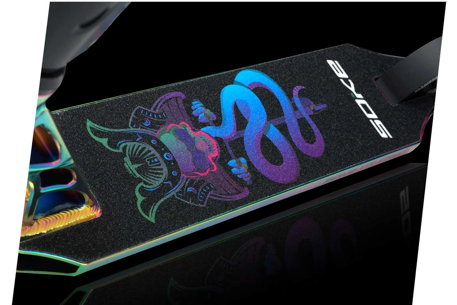 Трюковий Самокат SOKE XTR Street Rainbow — Барвистий Дизайн для Ефектного Виступу на Рампах - Зображення 6