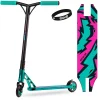 Самокат SOKE XTR Бірюзово-Рожевий — Яскраве Поєднання для Стильного Акробатичного Катання