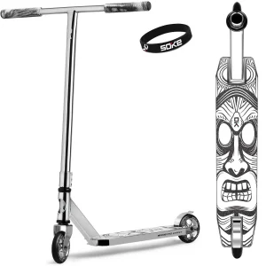 Трюковий Самокат SOKE PRO Street Silver — Вуличний Стиль та Міцна Рама для Акробатики