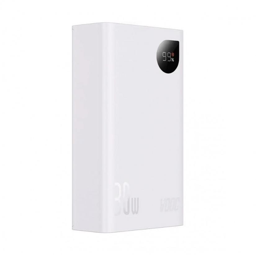 Батарея Baseus Adaman 2 20000 mAh / 30W / White PPAD050002 — Потужне Джерело Енергії для Ваших Гаджетів - Зображення 2