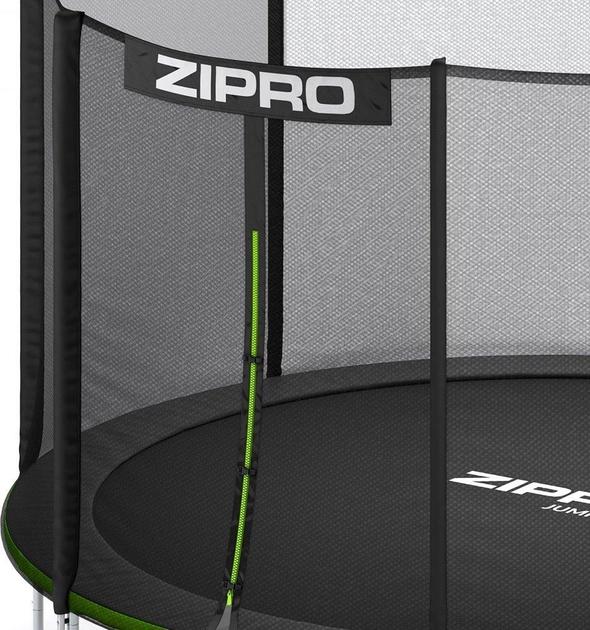Батут Zipro Jump PRO 8FT 252 см із Зовнішньою Сіткою та Драбинкою — Надійний Вибір для Активного Відпочинку - Зображення 2