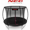 Батут з внутрішньою сіткою + драбина Neo-Sport Premium 252 см (NS-08C231)