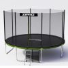 Великий Батут для активних ігор із захисною сіткою Zipro 374 см Jump Pro