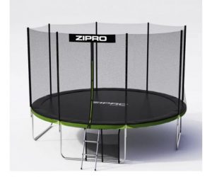 Великий Батут для активних ігор із захисною сіткою Zipro 374 см Jump Pro