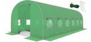 Садова Теплиця Funfit 6×3×2 м (18 м²) — Великий Простір для Урожаю з Комфортом