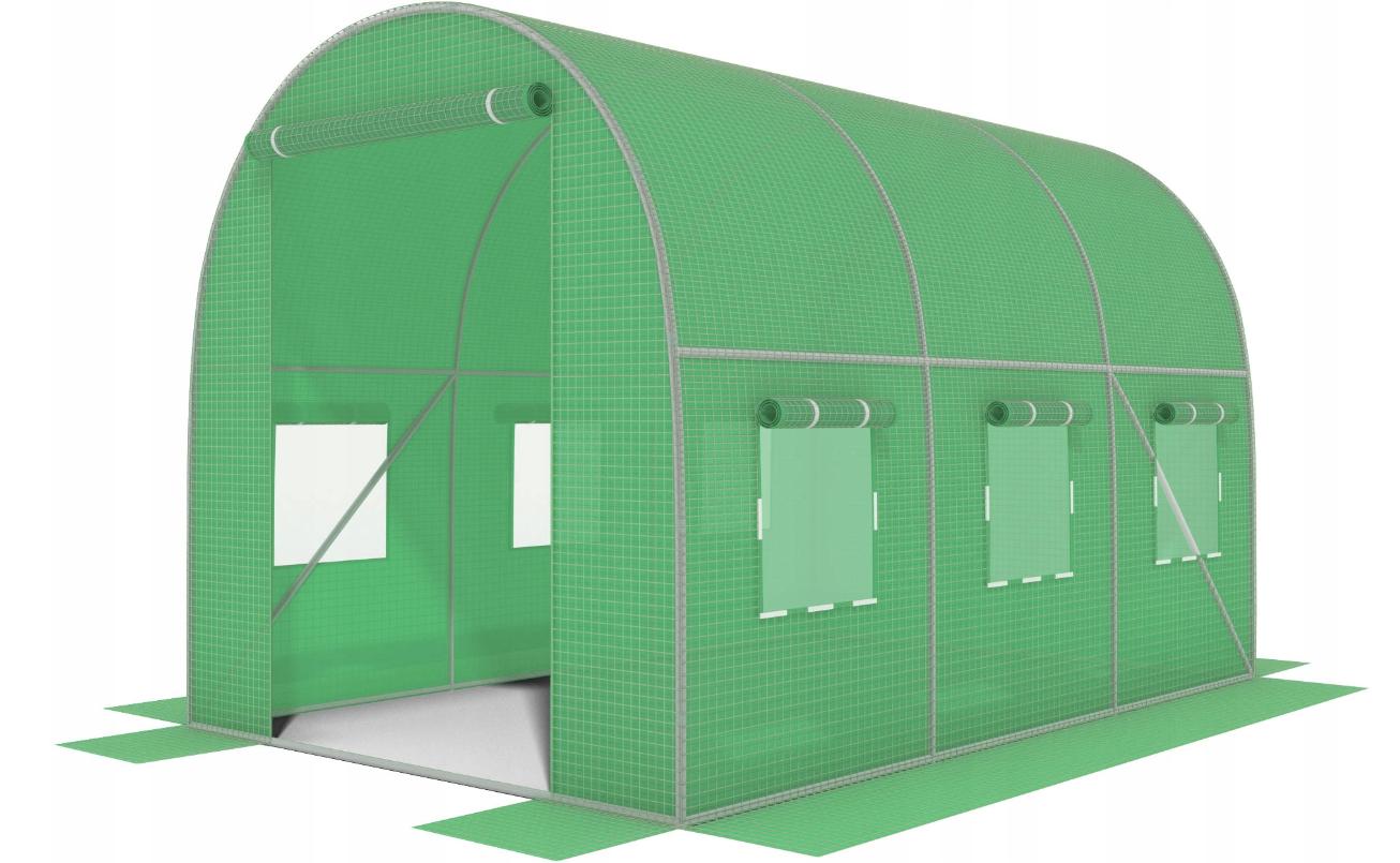 Садова Теплиця Funfit 3.5×2×2 м (7 м²) — Ідеальна для Домашнього Огородництва - Зображення 2