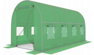 Садова Теплиця Funfit 4.5×2×2 м (9 м²) — Надійне Середовище для Вирощування Овочів і Квітів