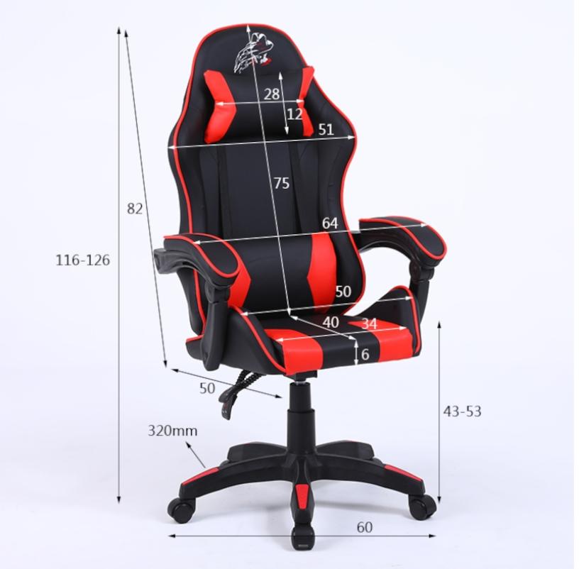 Комфортне Геймерське Крісло Velaco ZING-B-BL для Тривалих Ігрових Сесій - Зображення 13