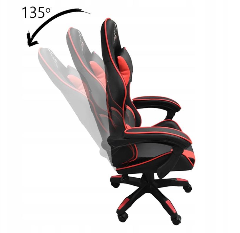 Яскраве Геймерське Крісло Velaco ZING-B-BL-RD з Міцною Рамою та Сучасним Дизайном - Зображення 4