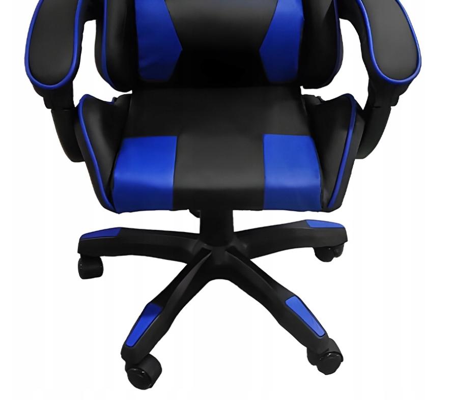 Ергономічне Геймерське Крісло Velaco ZING-B-BL-BU з Підтримкою Спини та Надійною Конструкцією - Зображення 9