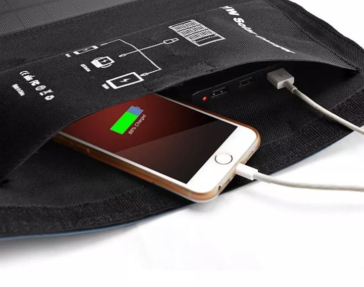 Сонячна Панель Портативна 21W з USB — Екологічне Енергоживлення для Ваших Гаджетів - Зображення 4