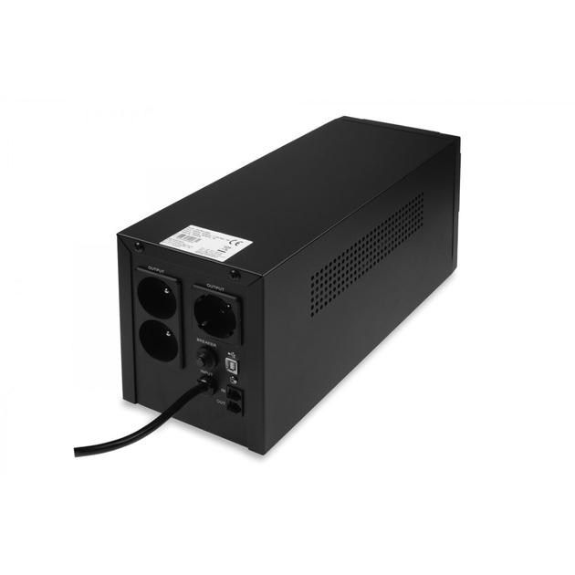 Потужний ДБЖ VP MicroUPS 2000VA/1200W 2x9Ah для Захисту Електроніки - Зображення 5