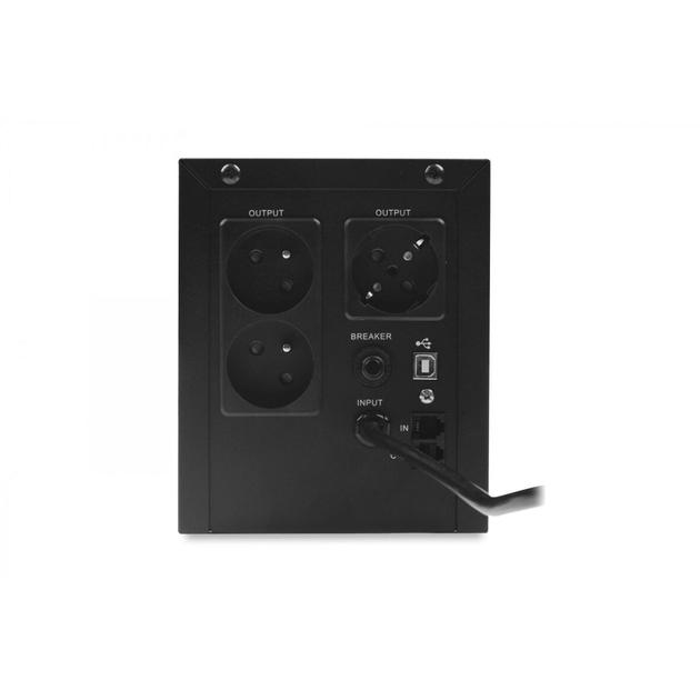 Потужний ДБЖ VP MicroUPS 2000VA/1200W 2x9Ah для Захисту Електроніки - Зображення 4