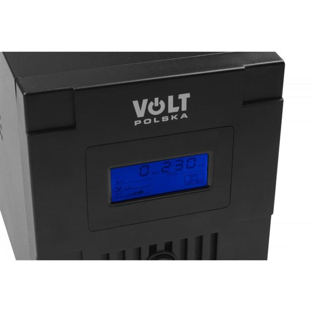 Потужний ДБЖ VP MicroUPS 2000VA/1200W 2x9Ah для Захисту Електроніки - Зображення 2