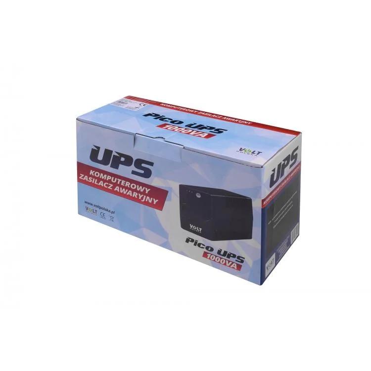 ДБЖ Volt Polska PicoUPS 1000VA/600W 9Ah для Компактного Захисту Електроніки - Зображення 4