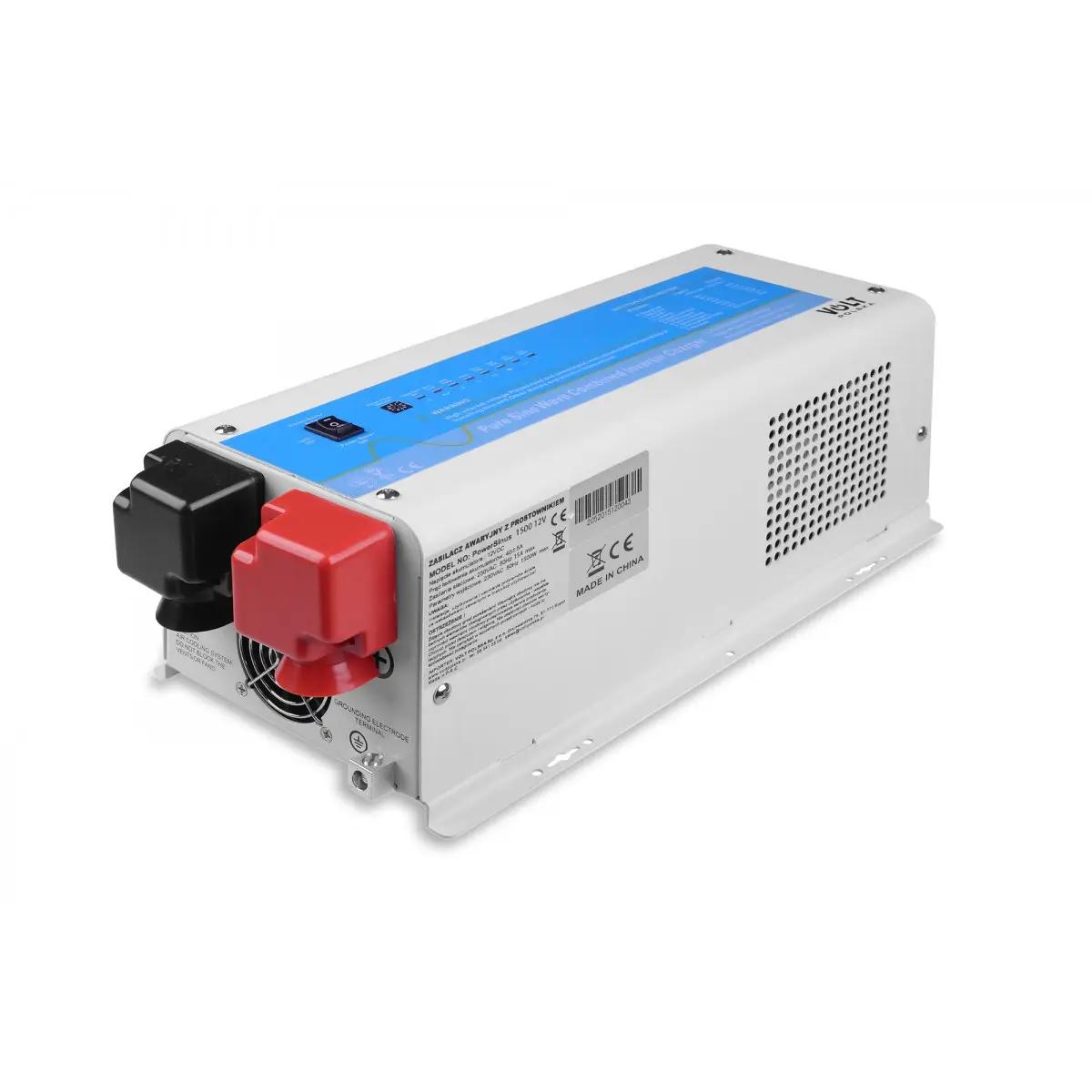 Джерело Безперебійного Живлення Volt Polska Power Sinus 1500VA/3000VA Стабільна Енергія 12/230V - Зображення 2