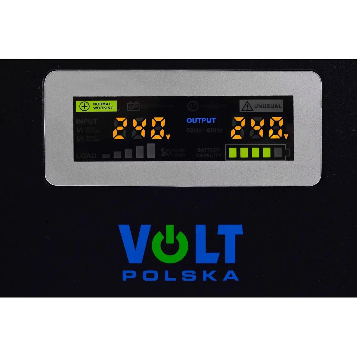 ДБЖ Volt Polska Sinus Pro 2000W 1400/2000W 24/230V для Надійного Захисту - Зображення 2